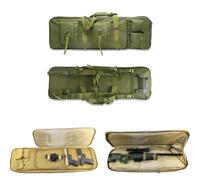 JIXYLN Double Long Soft Rifle Case,Long Rifle Backpack,Gun Bag, Waterproof Long Gun Storafirearm Bag