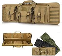 JIXYLN Double Rifle Case Gun Bags for Rifles Soft Rifle Bwith Storashooting Ranrifle Bags