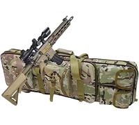 JIXYLN Long Rifle Case Gun Bag,Military Backpack Rifle Gun Case with Magazinekets and Accessory Pouches Weapon Accessory Storabag/a/95Cm