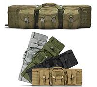 JIXYLN Rifle Case 2 Gun Cases for Rifles Soft Padded Gun Bfor Scoped Rifles Gun Bags for Rifles and Shotgun Bfor Hunting/Green/93Cm