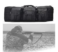JIXYLN Rifle Cases Rifle Case Rifles and Bairsoft Backpack Gun Carrying Case Double Long Gun Bag/Black/108Cm