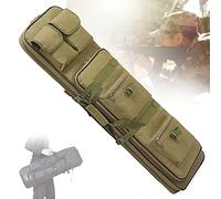 JIXYLN Soft-Rifle-Case Shotgun Gun-Case Padded Rifle-Bag 33/39/47 in Multi-Function Long Gun Case, Outdoors Range Hunting Shooting Firearm Transportation Carry Cases,Green-120cm/47in