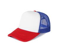 JIYAN Dustin Baseball Cap,Blue Red Mesh Baseball Cap,Outdoor Casual Adjustable Hat Cap, Baseball Cap for Youth (56-60cm)