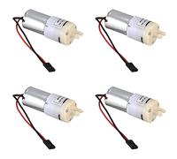 jiyaohui 4X Metal Water Cooling RC Boat 370 Water Pump Waterproof for RC Car Truck Speedboats Models