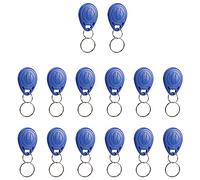 jiyaohui 50 PCS Writable 125KHz RFID Key Fob Proximity ID Card Token Tag Rewritable T5577 Universal