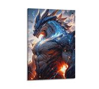 JIYAYCU Animal Artwork Poster Homo Sapiens Decorative Painting Canvas Art Picture 12x18inch(30x45cm)