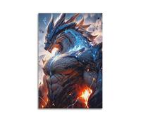 JIYAYCU Animal Artwork Poster Homo Sapiens Decorative Painting Canvas Art Picture 20x30inch(50x75cm)