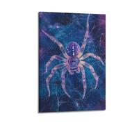 JIYAYCU Animal Artwork Poster Spiders in The Universe Decorative Painting Canvas Art Picture 12x18inch(30x45cm)