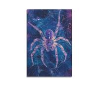JIYAYCU Animal Artwork Poster Spiders in The Universe Decorative Painting Canvas Art Picture 20x30inch(50x75cm)
