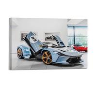 JIYAYCU Super Car Poster Daytona SP3 Race Car Decorative Painting Canvas Art Picture 12x18inch(30x45cm)