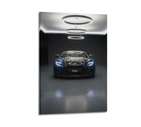 JIYAYCU Super Car Poster DBS V12 Racing Car Decorative Painting Canvas Art Picture 08x12inch(20x30cm)