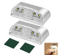 Jiyeo 2 Pack Keyhole Light for Front Door with Motion Sensor Detector