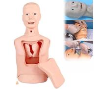 JIYIHENKEAI Intubation Gastric Tube Model Multifunctional Training Manikin Advanced Nasogastric Tube And Trachea Care Model Gastric Lavage Tracheostomy Model For Nurse And Medical Students