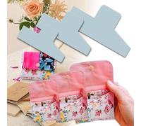 JIYIHENKEAI Quick and Easy Pouch Template - Easy Quilted Wallet Blocks Template, Purses Pocket Handmade Making Template, Card Holder Acrylic Template for D-I-Y Handicraft Lovers-5,7,9In