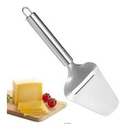 JIYIN Stainless Steel Cheese Slicer, Multi-Functional Cheese Slicer for All Types of Cheeses, Silver Non-Stick Professional Cheeses Shaver for Kitchen Cooking