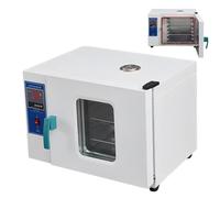 JIYINGHUI Lab Oven, Horizontal Electric Blast Drying Oven, Stainless Steel Digital Industrial Lab Drying Time Temperature Controller for Research Institute, Schools, Industrial Galvanized-43L