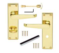 Jiyo.Outdoor Victorian Bathroom Lock Door Handle