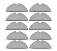 JIYUTQQ parts Main Brush, Side Brush, Filter, Mop Pad, Compatible for Roborock S50, S5,Sweeping Robot Accessories(Mop Pad 10 pcs)