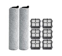 JIYUTQQ parts Roller Brush, HEPA Filter, Compatible for Tineco Floor ONE S3 Breeze,iFLOOR 3 Breeze Complete, Handheld Cordless Vacuum Cleaner Accessories(Set 02)