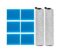 JIYUTQQ parts Roller Brush, HEPA Filter, Compatible for Tineco iFLOOR 2, Handheld Cordless Vacuum Cleaner Accessories(Set 02)