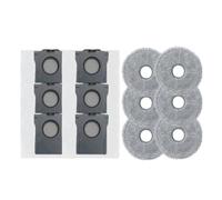 JIYUTQQ parts Side brush, filter, mop, dust bag, compatible for MOVA P10S pro Ultra/P50Pro, robot vacuum cleaner accessories(Set 01)