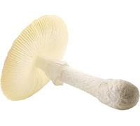 JIzian White Fake Mushrooms Plastic Small Mushroom Decor Realistic Cute Mushroom Stuff for Realistic Mushroom Figurines, Mushroom Gifts for Home, Household, Garden, Outdoor Yard Decor Accessories