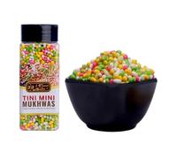 JJ Crunch N Munch, Mint Coated Fennel Seeds (Colorful Tini Mini Saunf) - Jar Pack, Mouth Freshener/Mukhwas (Each- 200 gm) (1)