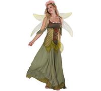 JJ-GOGO Fairy Costume Women-Forest Elf Costume Sexy fairy Costume Adult Halloween Fairy Tale Woodland Fairy Costume (XL)