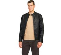 Jj Rebel Caleb Leather Jacket Black XL Men