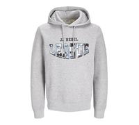 JJ REBEL JREBHAMILTON Sweat Hood, Light Grey Mix, L