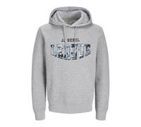 JJ REBEL JREBHAMILTON Sweat Hood, Light Grey Mix, S