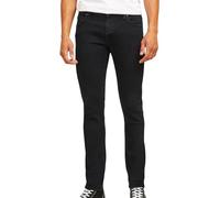JJ REBEL Men's Jeans, Black Denim, 33 W/34 L