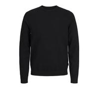 JJ REBEL Men's Jrebcallum Knit Crew Neck Noos, black, S