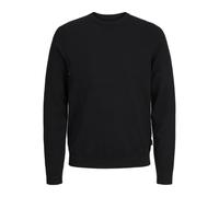 JJ REBEL Men's Jrebcallum Knit Crew Neck Noos, Black, XXL