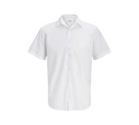 JJ REBEL Men's Jrebgavin Solid Shirt Ss, White, M