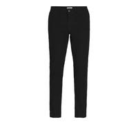 JJ REBEL Men's Jrebmichael Slim Sharp Noos Chino Trousers, Black, 30 W/32 L