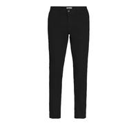 JJ REBEL Men's Jrebmichael Slim Sharp Noos Chino Trousers, Black, 33 W/34 L
