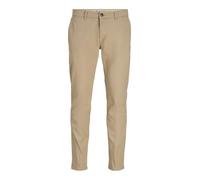 JJ REBEL Men's Jrebmichael Slim Sharp Noos Chino Trousers, Crockery, 31 W/34 L