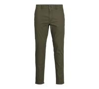 JJ REBEL Men's Jrebmichael Slim Sharp Noos Trousers, Forest Night, 32 W/36 L