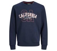 JJ REBEL Men's Jrebnewyork Sweat Crew Neck Sn Sweatshirt, Sky Captain, XL