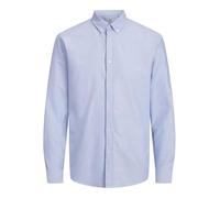 JJ REBEL Men's Jreboscar Shirt Ls Noos, Cashmere Blue, L