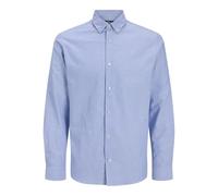 JJ REBEL Men's Jreboscar Shirt Ls Noos, Cashmere Blue, S