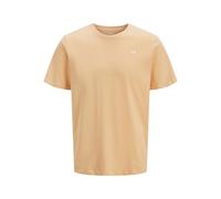 JJ REBEL Men's Jrebrebel Logo Tee SS Crew Neck Noos, Apricot Ice, S