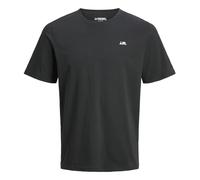 JJ REBEL Men's Jrebrebel Logo Tee SS Crew Neck Noos T-Shirt, Black, M
