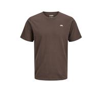JJ REBEL Men's Jrebrebel Logo Tee SS Crew Neck Noos, Bracken, L