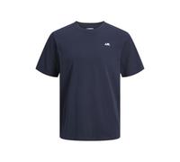 JJ REBEL Men's Jrebrebel Logo Tee Ss Crew Neck Noos T-Shirt, Sky Captain, XXL