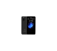 JJA 2020 Ultra thin Melrose S9X Unlocked 1GB+8GB 2.5" 4G LTE Android 6.0 Google Play Pocket Credit card Palm Plastic super Mini Smartphone Mobile Phone (Black)