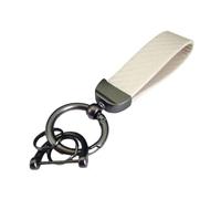 JjAaYy Car Key Fob Cover for Subaru R1 R2 Ascent Chiffon Levorg Lucra Traviq Baja Tribeca Dex,Key Case Accessories with Key Fob.,D/Beige