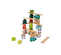 JJanod WWF Animal Stacking Game Kids Wooden Balancing Educational Game