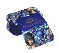 JJBA Pencil Case Star Platinum/Dio Brando/Cujoh Jolyne Pencil Bag Anime Print Pencil Pouch Large Capacity Double Layers Zip Pencil Box Student Stationery Box Gifts